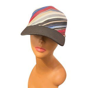 Boho Scarf Cap Women Modern Bohemian style Handmade Upcycled clothes to Caps